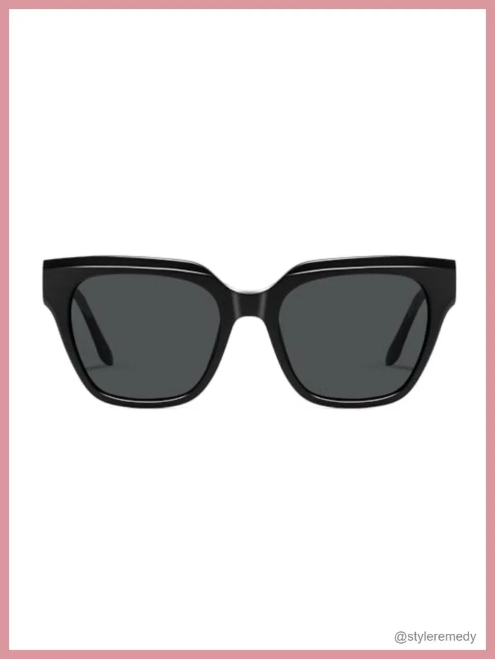 Polarized Oversize Square Sunglasses for Women, Acetate Frame, UV400